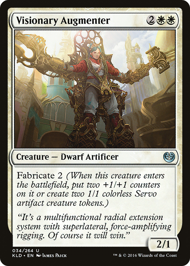 Image of Visionary Augmenter (KLD-034) - Kaladesh Foil