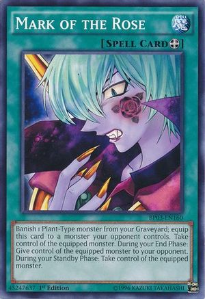 Image of Mark of the Rose (BP03-EN160) - Battle Pack 3: Monster League 1st Edition