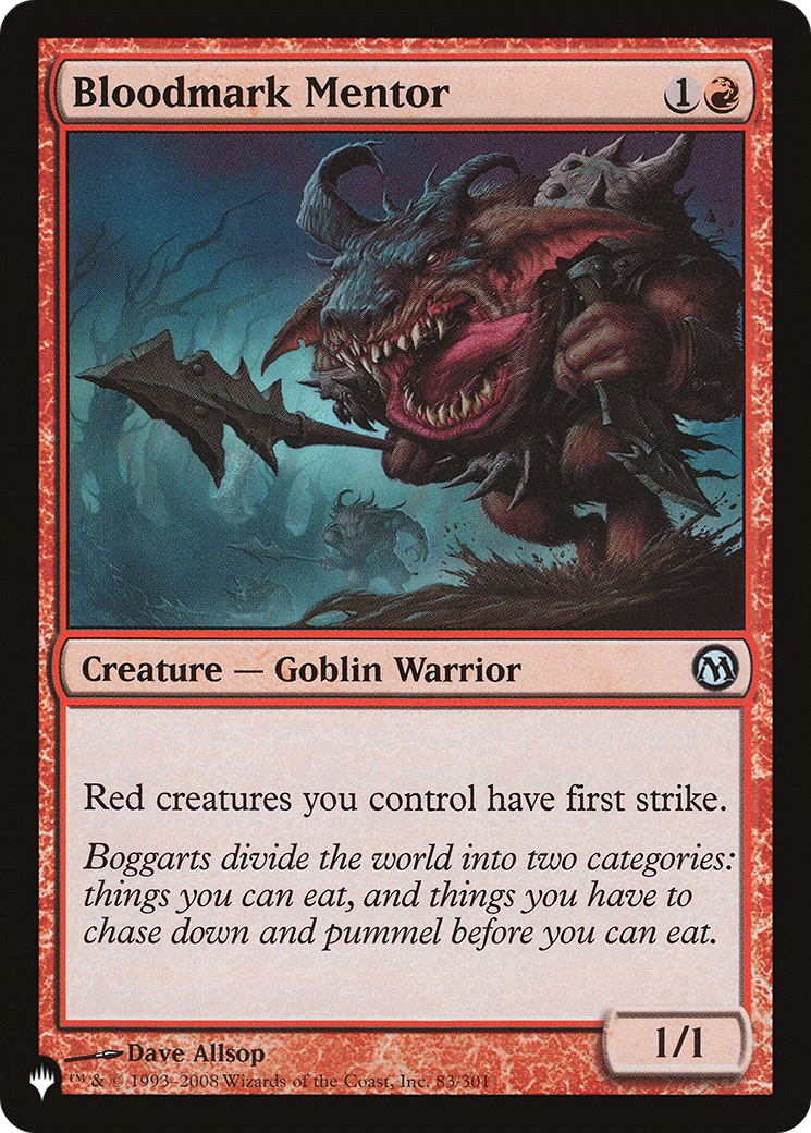Image of Bloodmark Mentor (LIST-DPA-40) - The List
