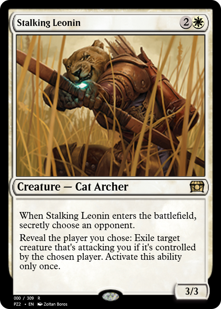 Image of Stalking Leonin (PZ2-65769) - Treasure Chest