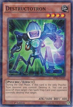 Image of Destructotron (Shatterfoil) (BP03-EN049) - Battle Pack 3: Monster League 1st Edition