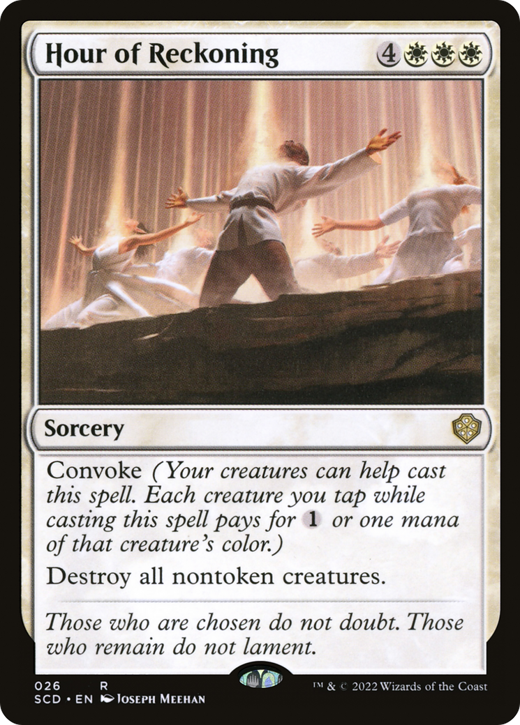 Image of Hour of Reckoning (SCD-026) - Starter Commander Decks