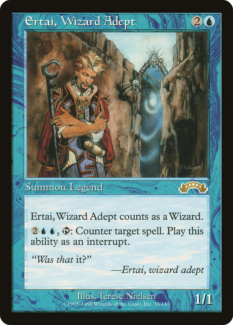 Image of Ertai, Wizard Adept (EXO-033) - Exodus