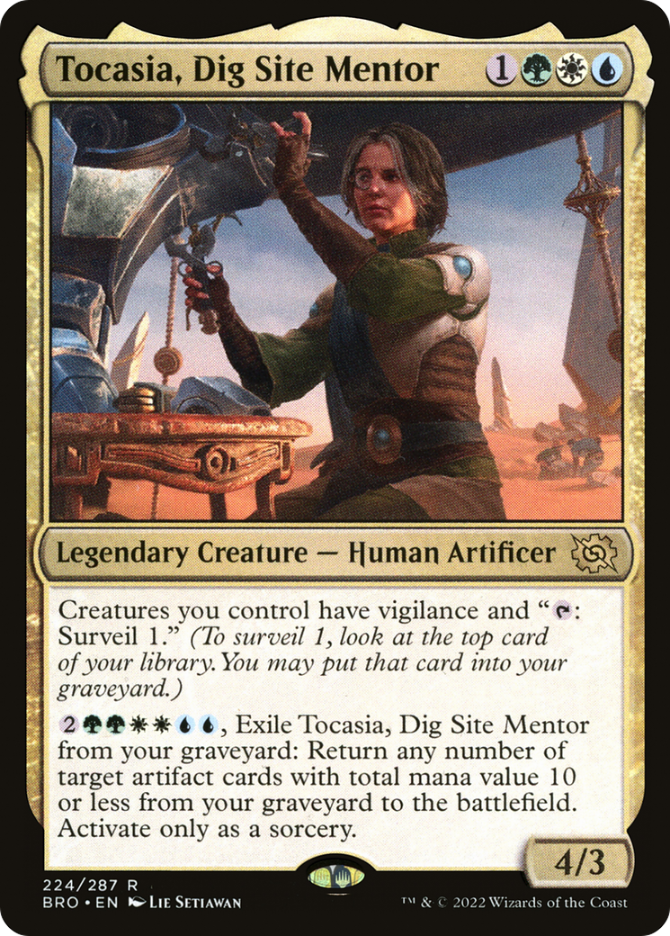 Image of Tocasia, Dig Site Mentor (BRO-224) - The Brothers' War