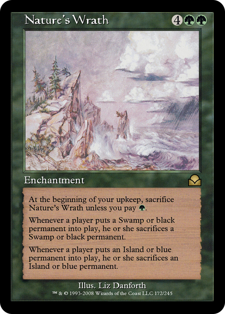 Image of Nature's Wrath (ME2-172) - Masters Edition II Foil