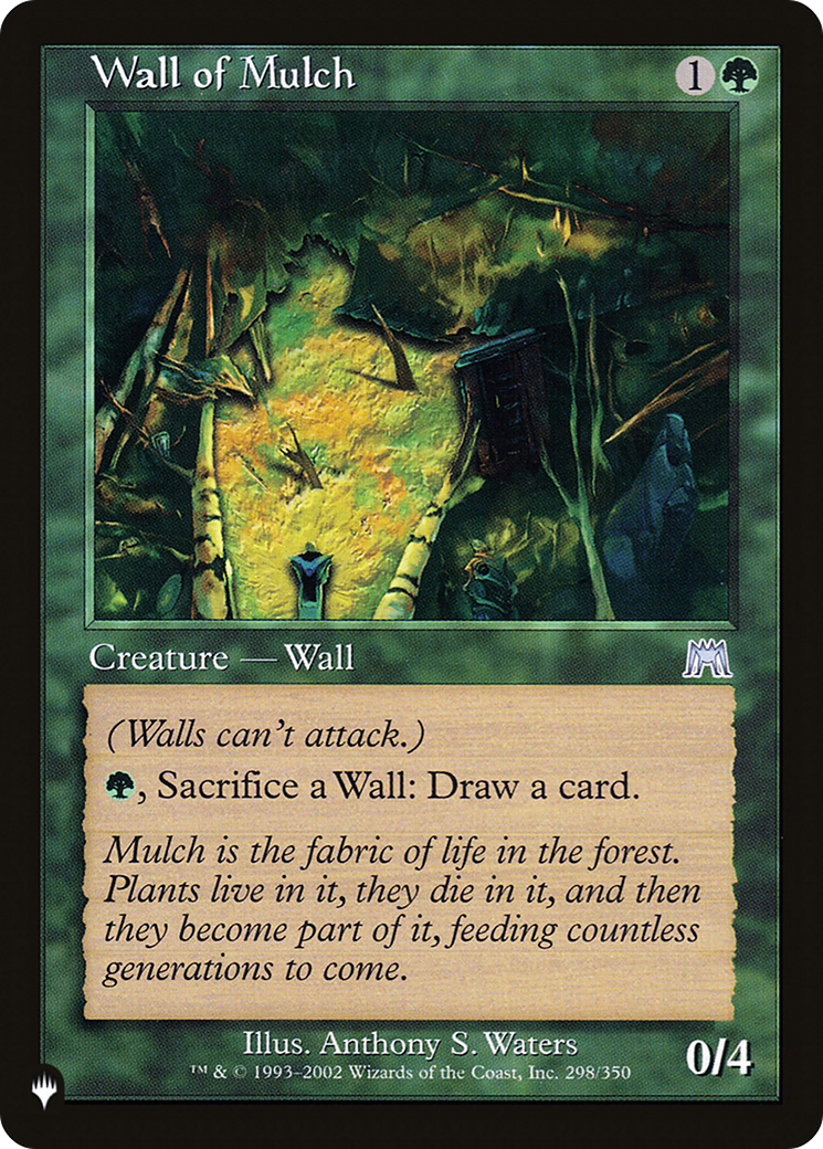 Image of Wall of Mulch (LIST-ONS-298) - The List