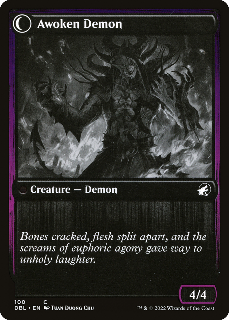 Image of Ecstatic Awakener (DBL-100) - Innistrad: Double Feature: (Double Faced Transform) Foil