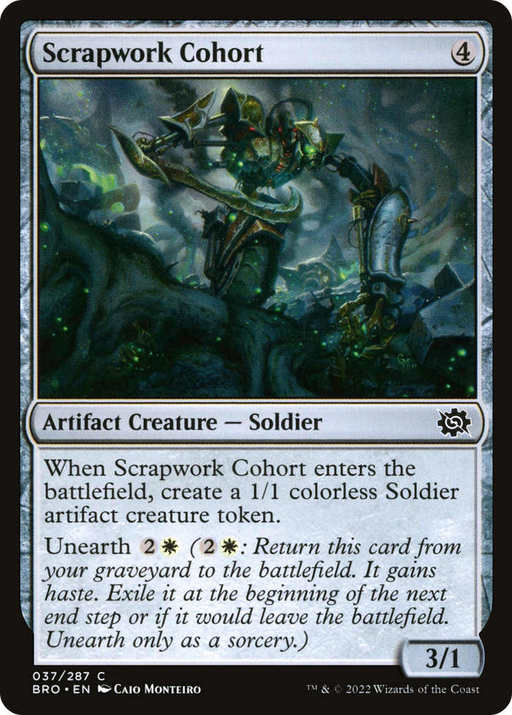 Image of Scrapwork Cohort (BRO-037) - The Brothers' War Foil