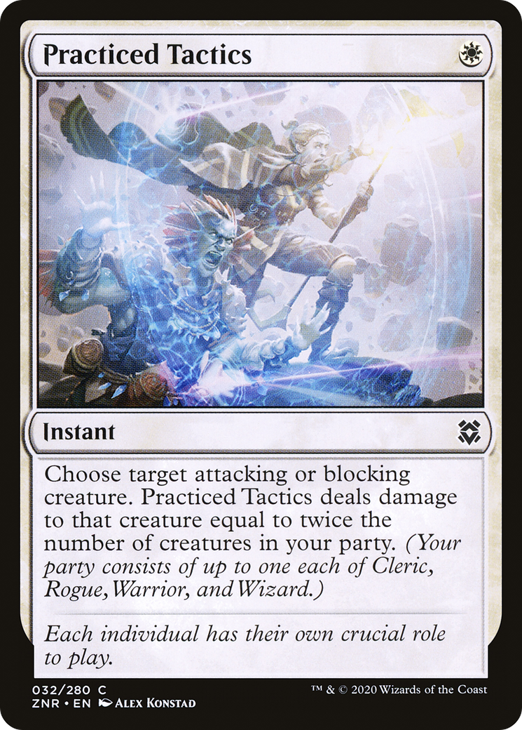 Image of Practiced Tactics (ZNR-032) - Zendikar Rising Foil