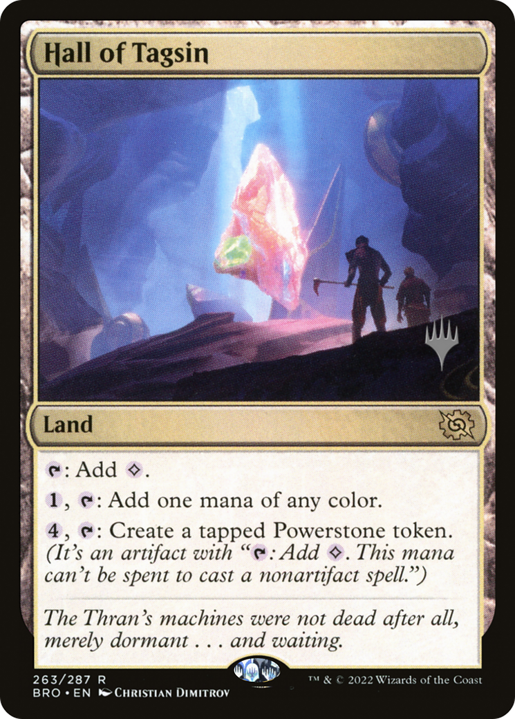 Image of Hall of Tagsin (PPBRO-263) - The Brothers' War Promos Foil