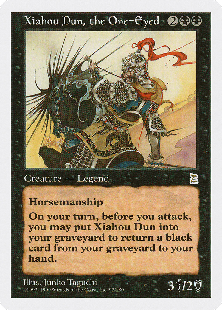 Image of Xiahou Dun, the One-Eyed (PTK-092) - Portal Three Kingdoms