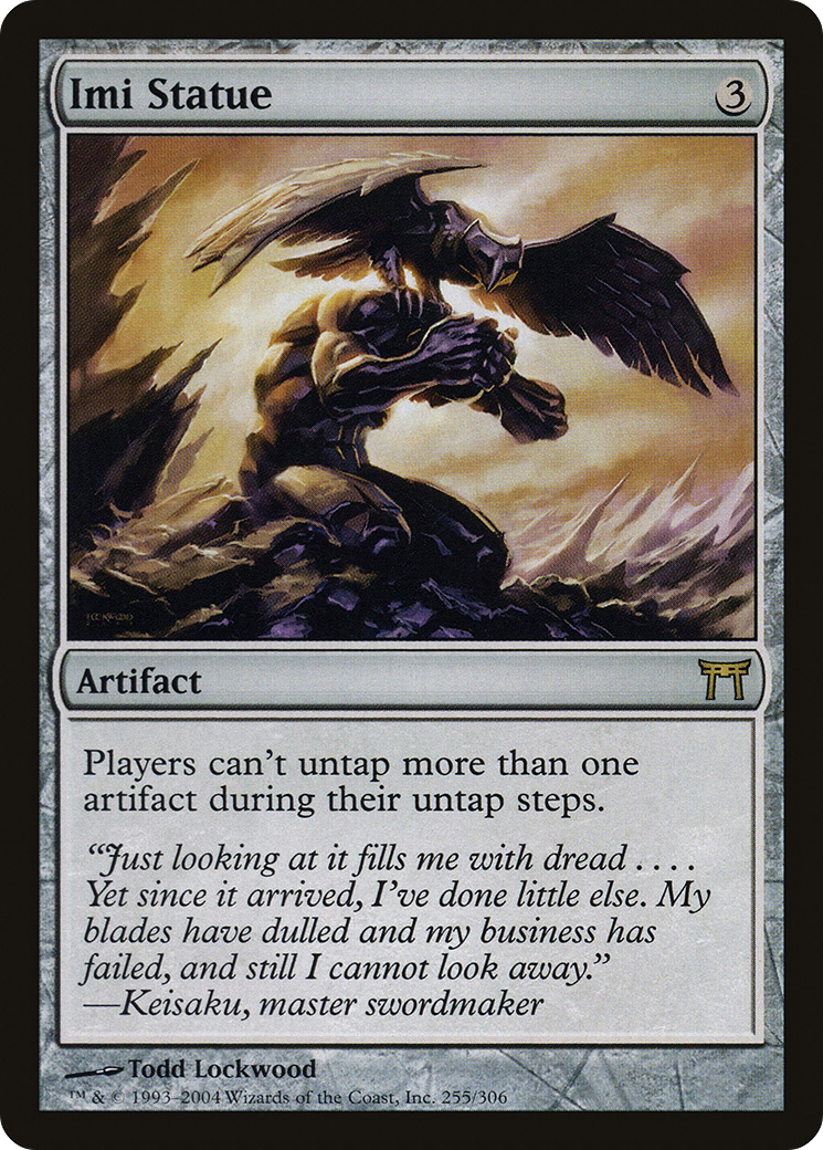 Image of Imi Statue (CHK-255) - Champions of Kamigawa