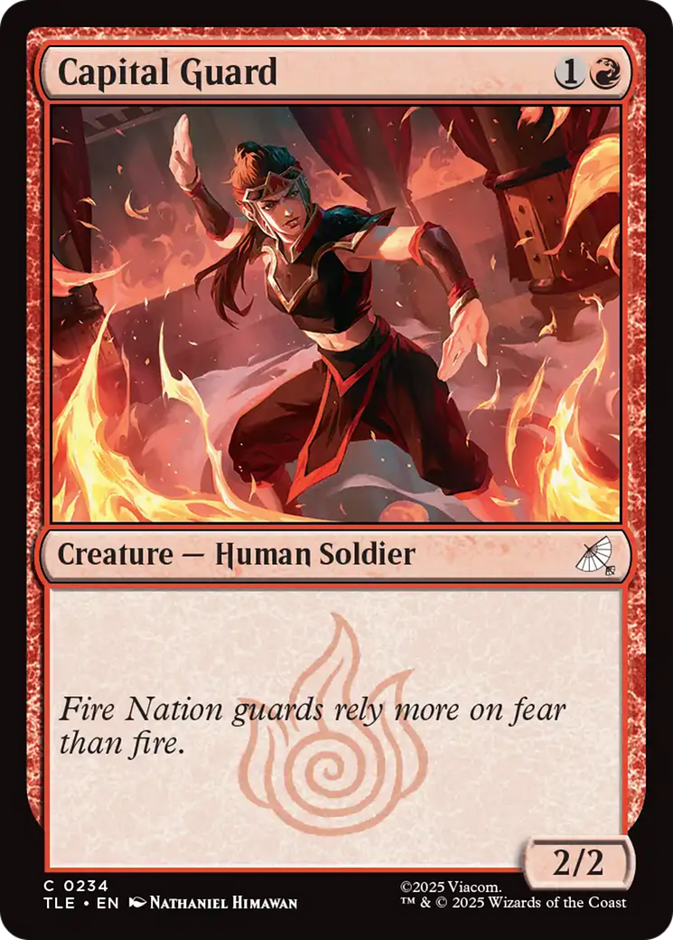 Image of Captain Guard (TLE-234) - Avatar: The Last Airbender: Eternal-Legal Foil