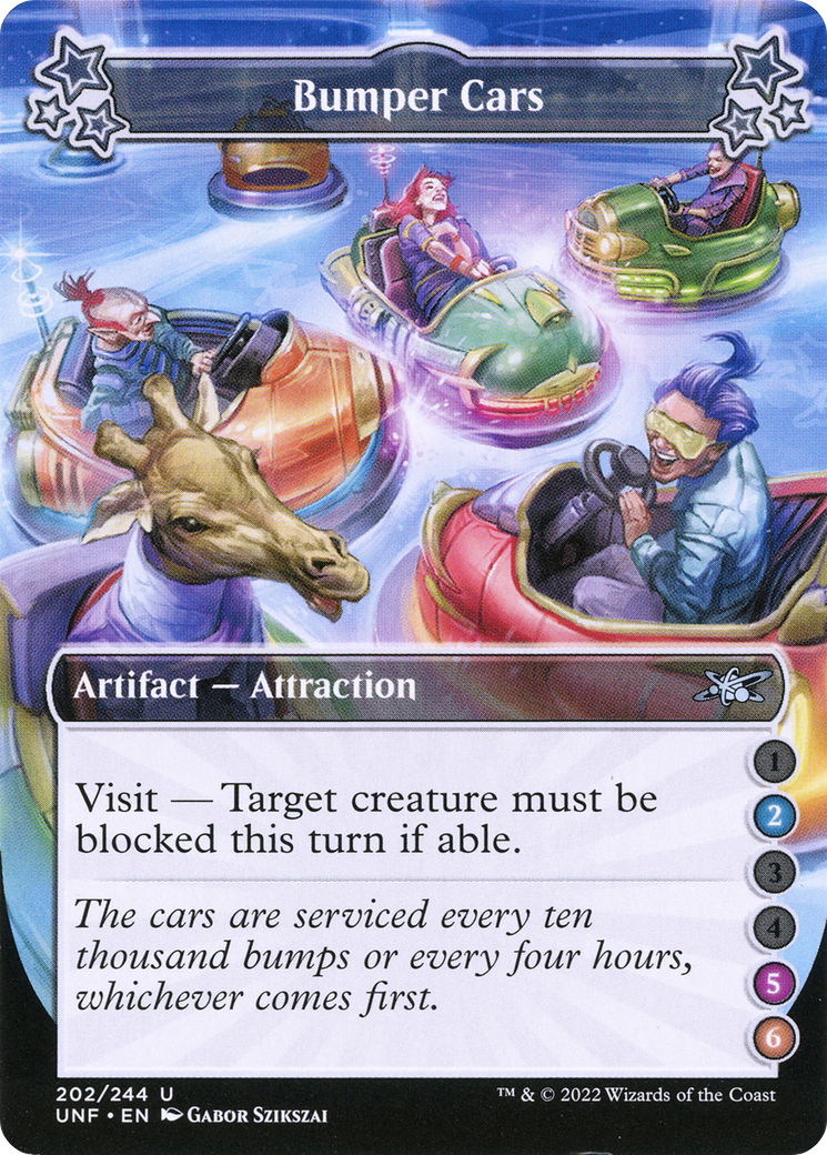 Image of Bumper Cars (2-5-6) (UNF-202) - Unfinity Foil