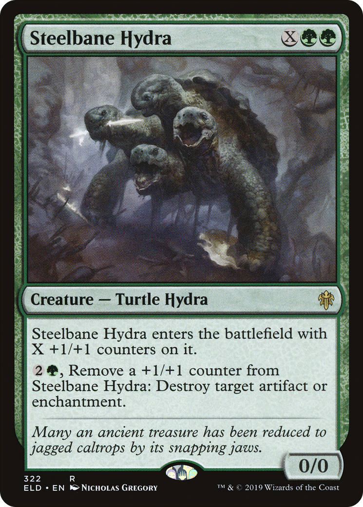 Image of Steelbane Hydra (ELD-322) - Throne of Eldraine
