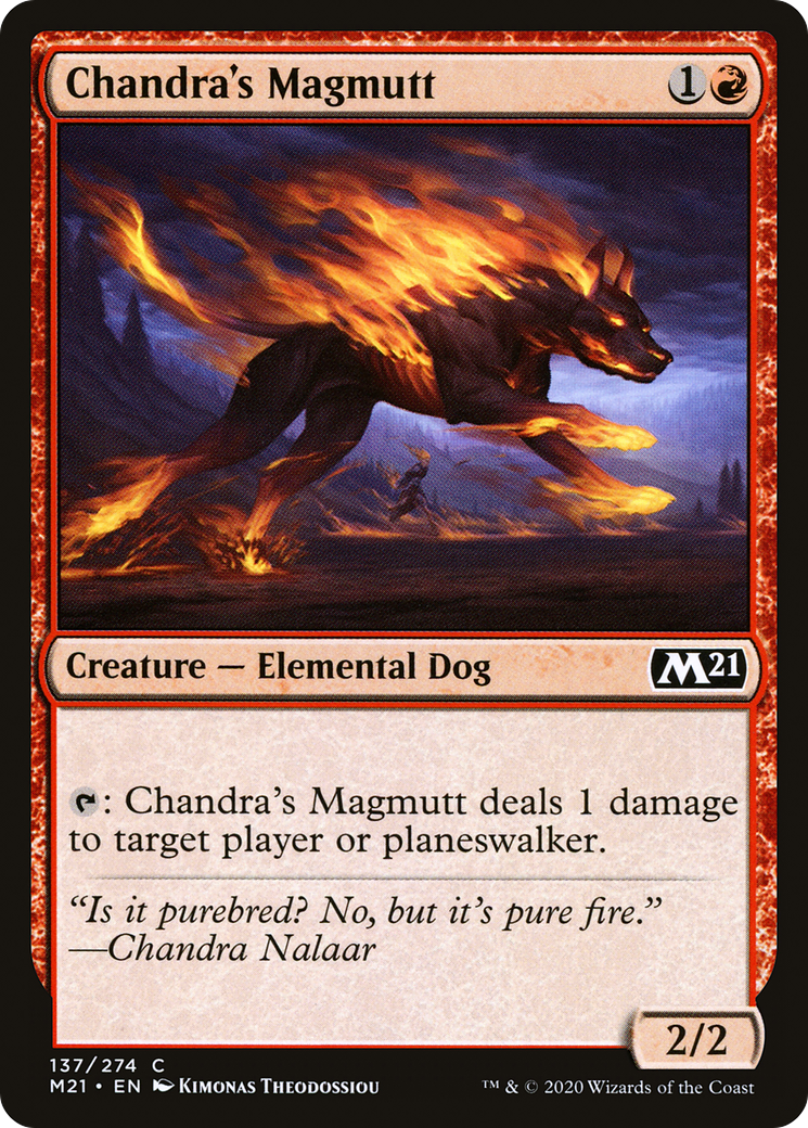 Image of Chandra's Magmutt (M21-137) - Core Set 2021 Foil