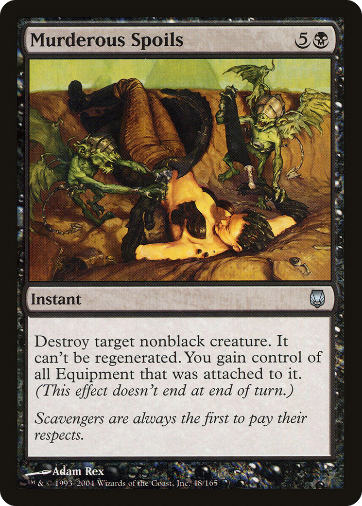 Image of Murderous Spoils (DST-048) - Darksteel