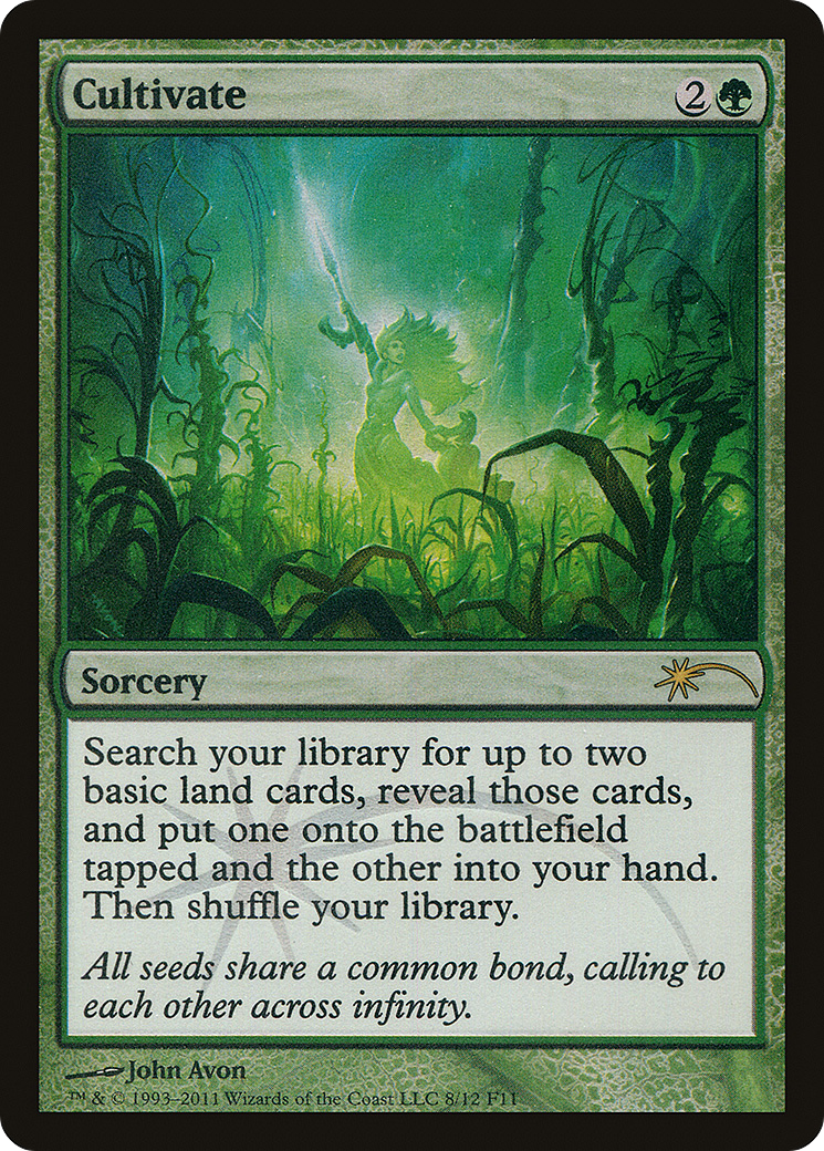 Image of Cultivate (FNM-008) - Friday Night Magic 2011 Foil