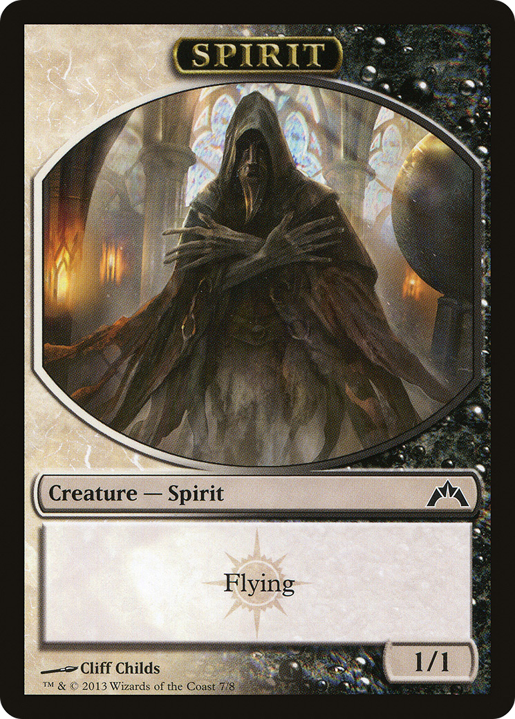 Image of Spirit Token (GTC-007) - Gatecrash Tokens