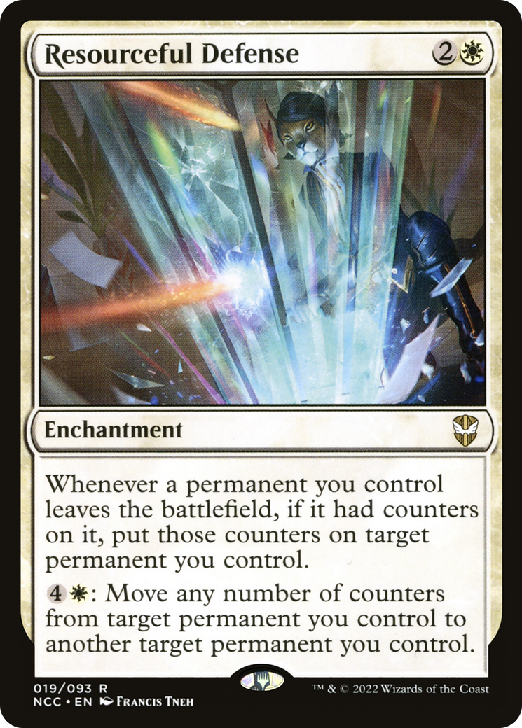 Image of Resourceful Defense (NCC-019) - New Capenna Commander