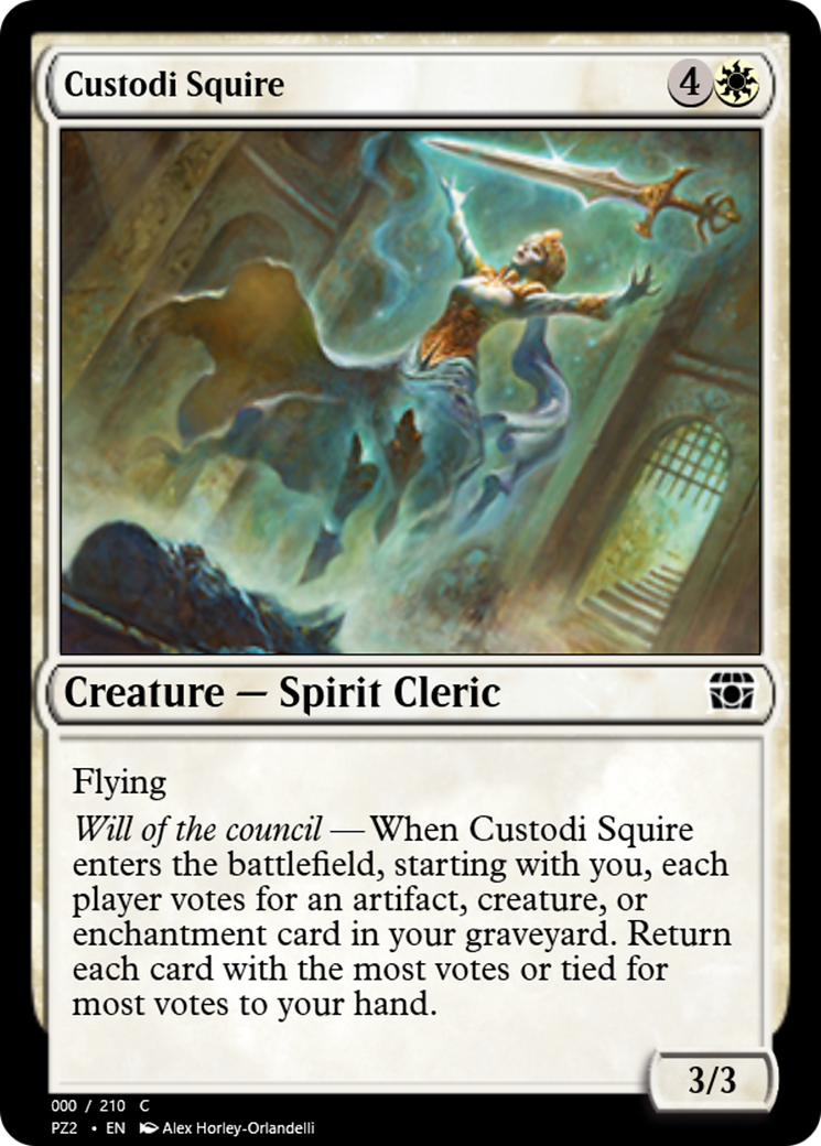 Image of Custodi Squire (PZ2-65781) - Treasure Chest
