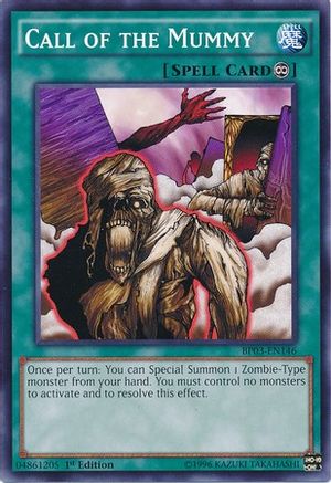 Image of Call of the Mummy (BP03-EN146) - Battle Pack 3: Monster League 1st Edition