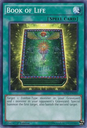Image of Book of Life (BP03-EN145) - Battle Pack 3: Monster League 1st Edition