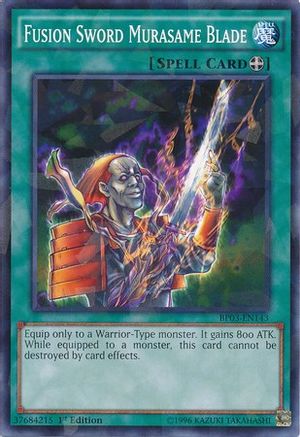 Image of Fusion Sword Murasame Blade (Shatterfoil) (BP03-EN143) - Battle Pack 3: Monster League 1st Edition