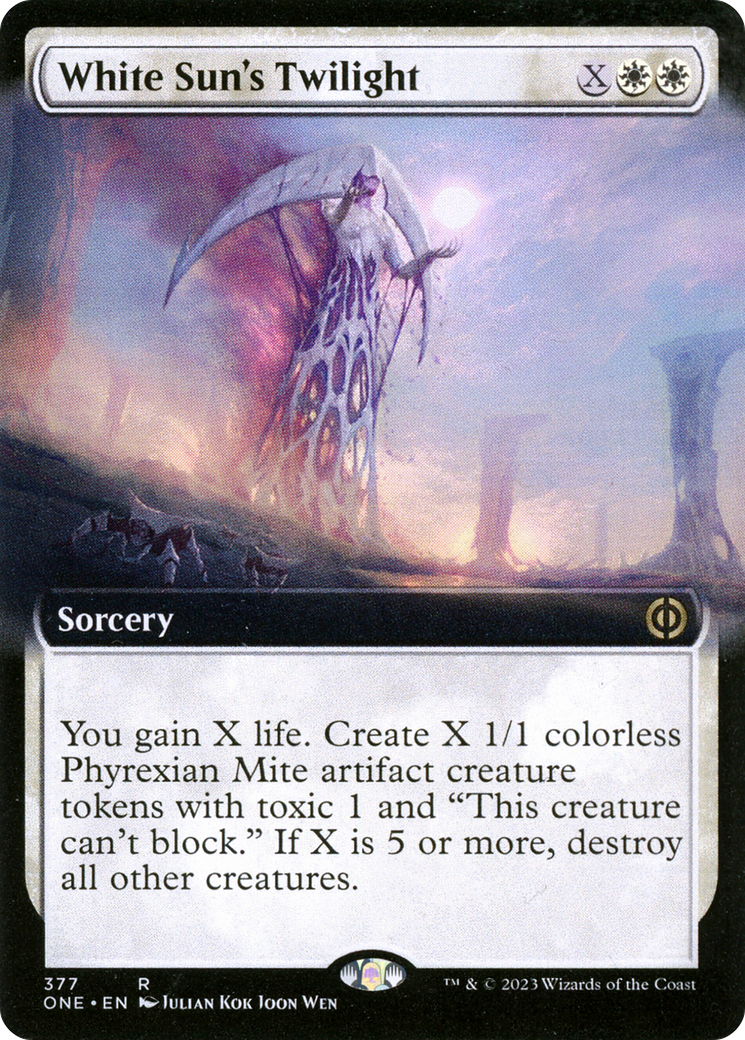 Image of White Sun's Twilight (Extended Art) (ONE-377) - Phyrexia: All Will Be One: (Extended Art)