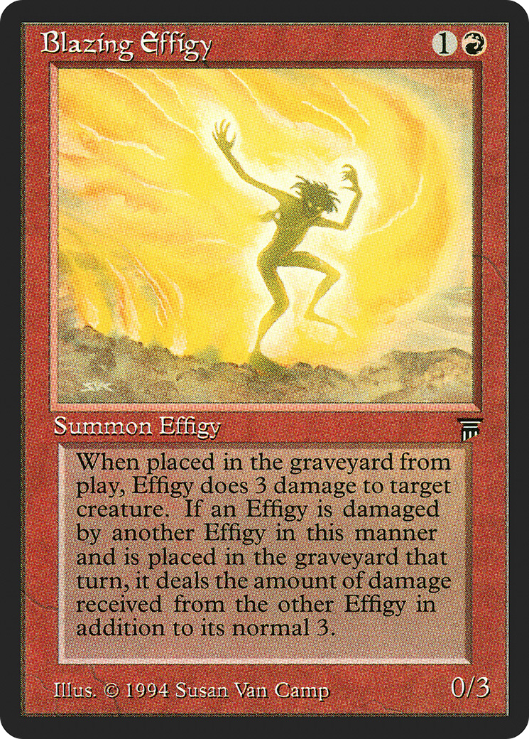 Image of Blazing Effigy (LEG-) - Legends