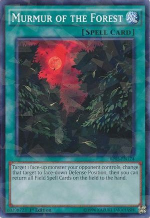 Image of Murmur of the Forest (Shatterfoil) (BP03-EN174) - Battle Pack 3: Monster League 1st Edition