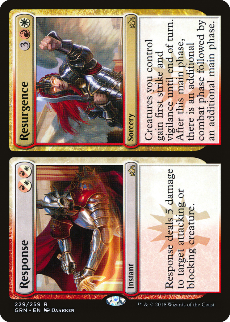 Image of Response // Resurgence (GRN-229) - Guilds of Ravnica
