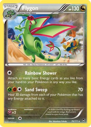 Image of Flygon 076/111  XY  Furious Fists - Rare