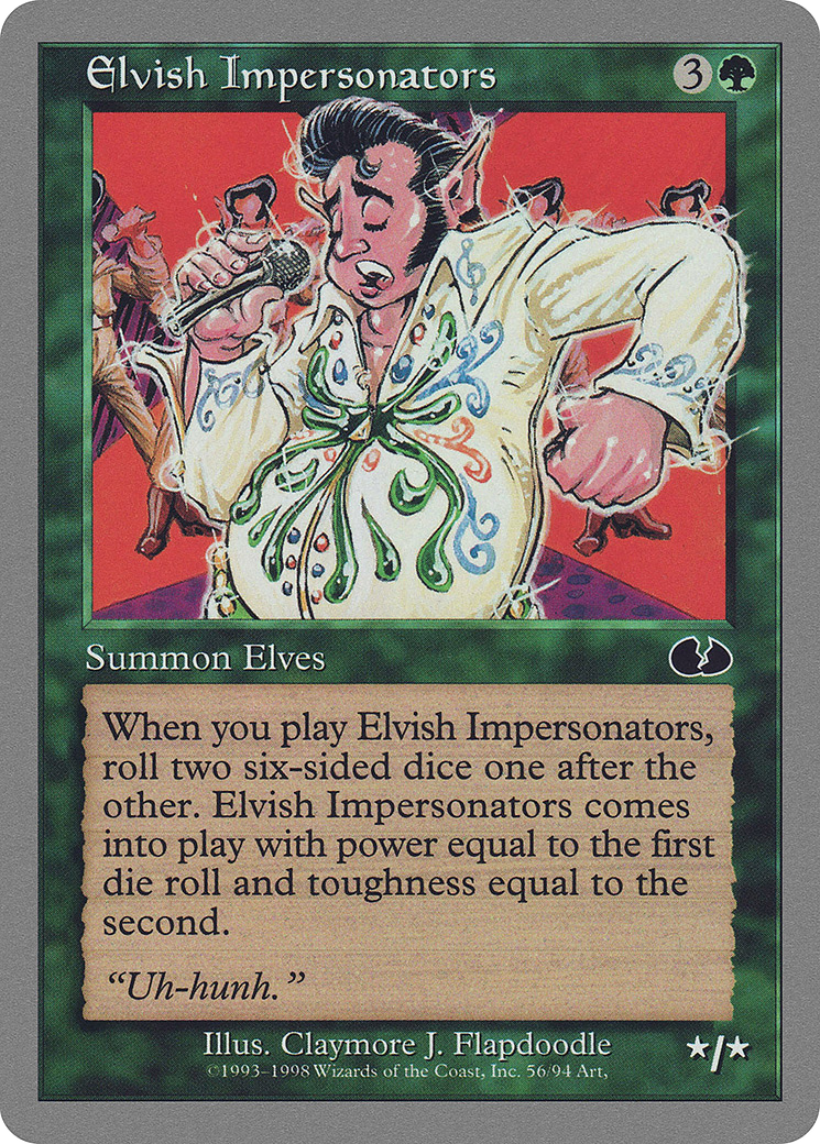 Image of Elvish Impersonators (UGL-056) - Unglued