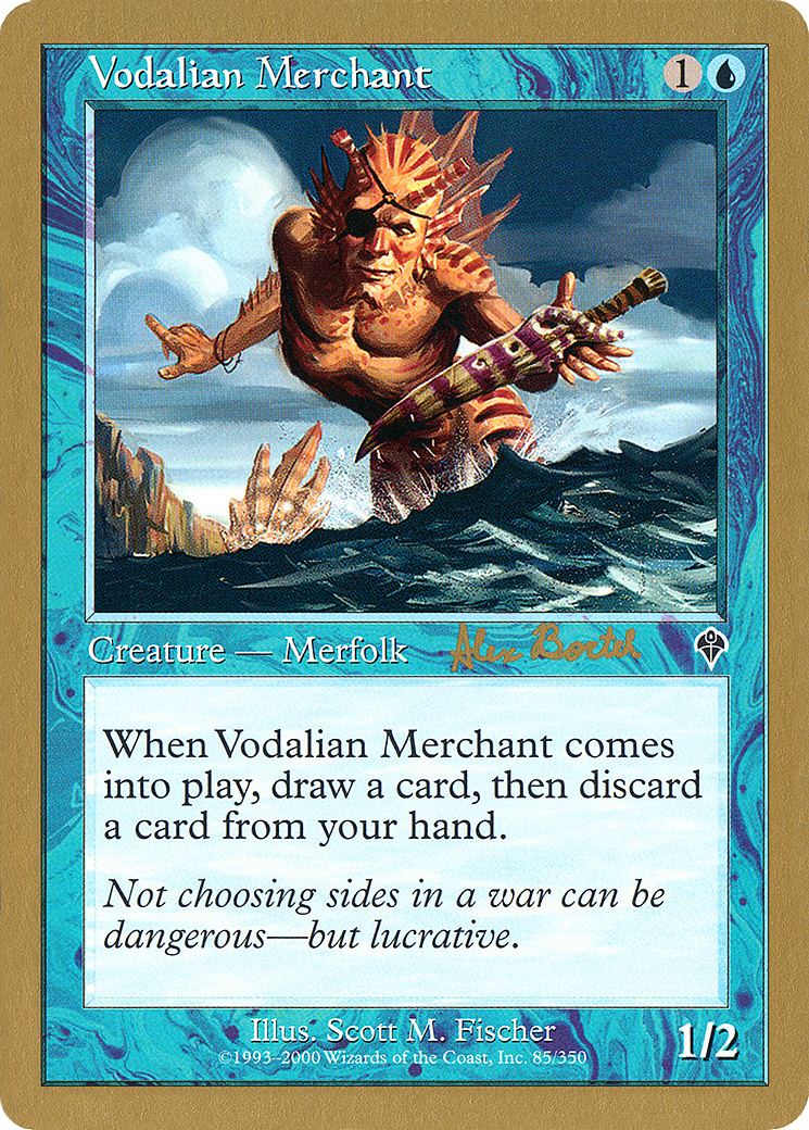 Image of Vodalian Merchant - 2001 Alex Borteh (INV) (WCD-) - World Championship Decks 2001