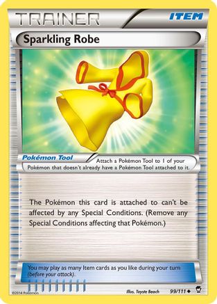 Image of Sparkling Robe 099/111  XY  Furious Fists - Uncommon