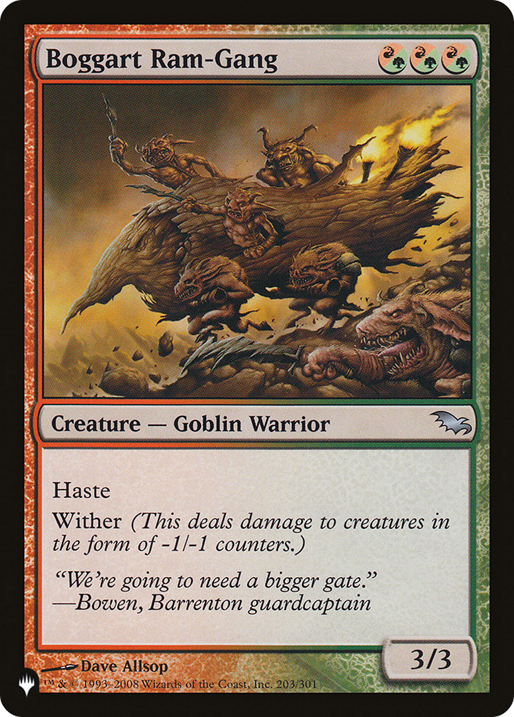Image of Boggart Ram-Gang (LIST-SHM-203) - The List