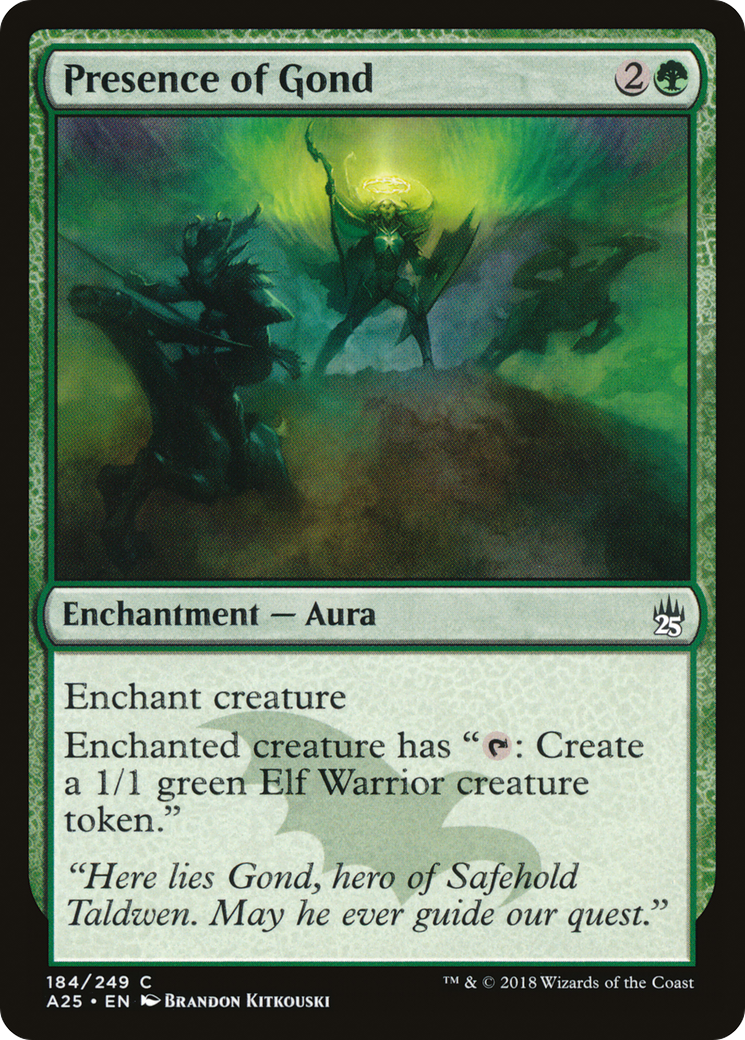 Image of Presence of Gond (A25-184) - Masters 25 Foil