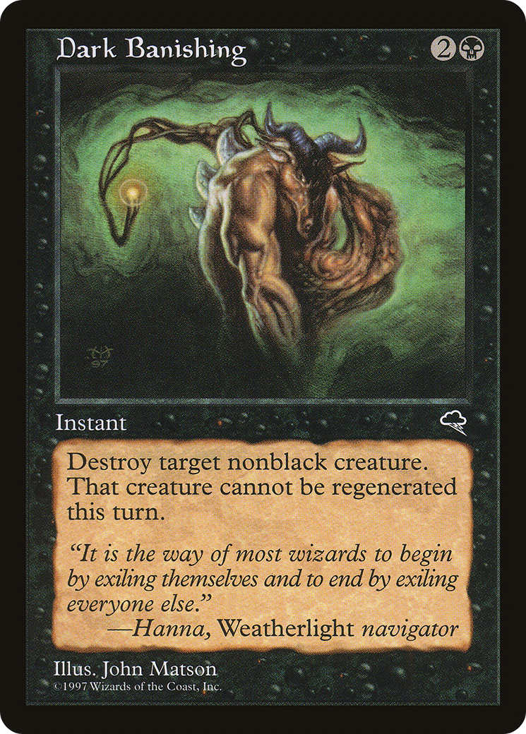 Image of Dark Banishing (TMP-117) - Tempest