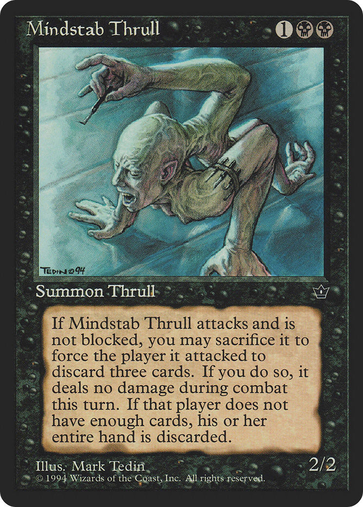 Image of Mindstab Thrull (Tedin) (FEM-) - Fallen Empires