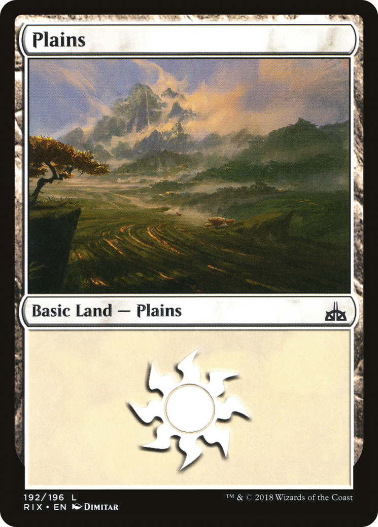 Image of Plains (RIX-192) - Rivals of Ixalan