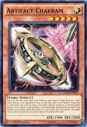 Image of Artifact Chakram (DUEA-EN033) - Duelist Alliance Unlimited