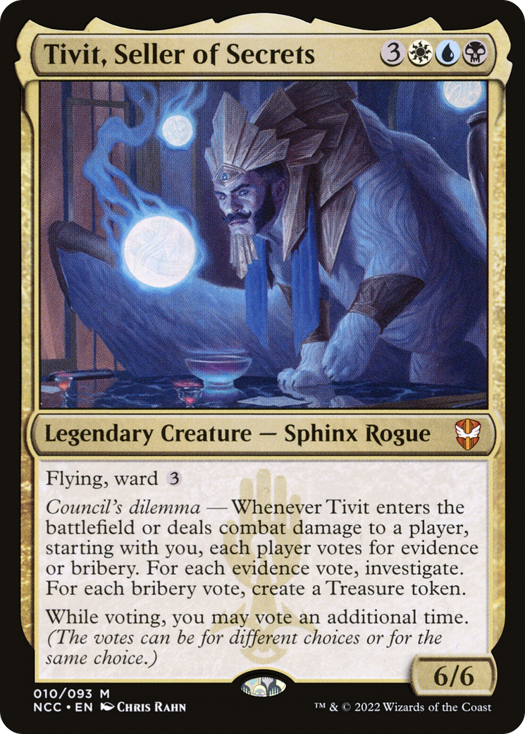 Image of Tivit, Seller of Secrets (NCC-010) - New Capenna Commander
