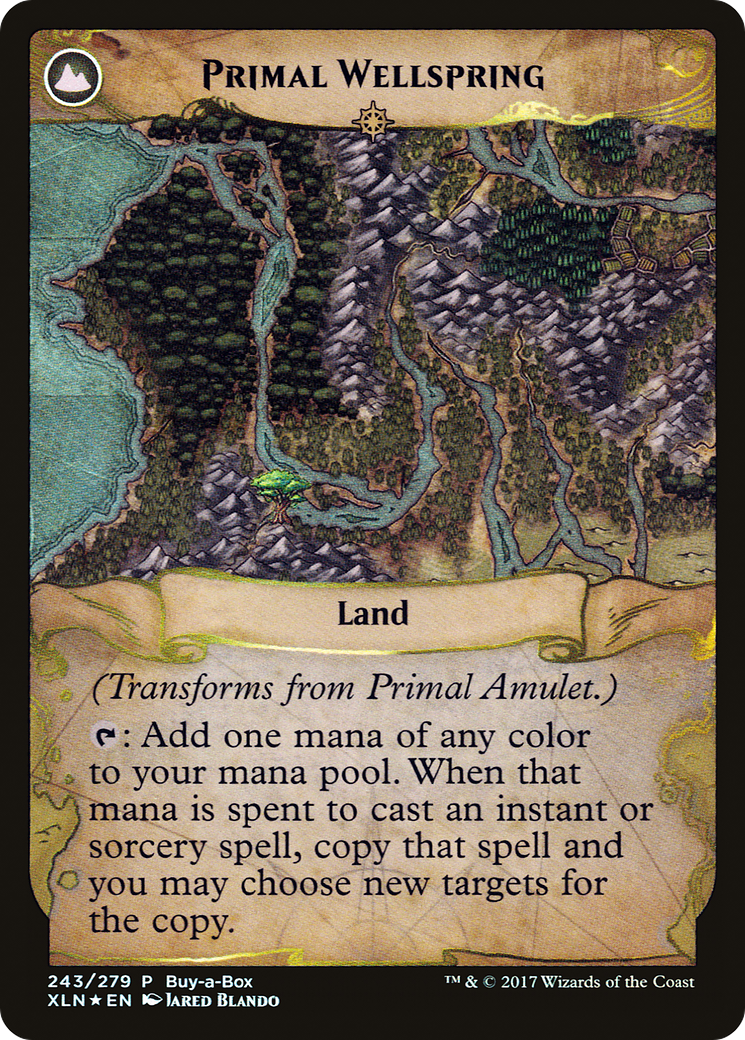 Image of Primal Amulet (BABP-243) - XLN Treasure Chest: (compasslanddfc) Foil