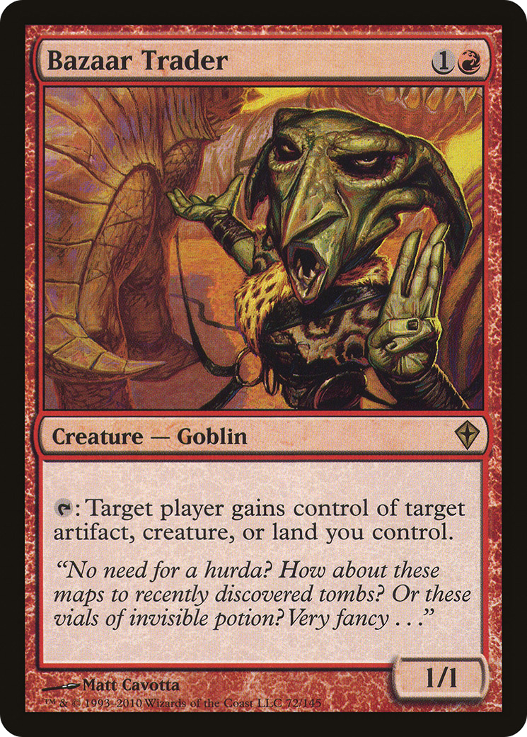 Image of Bazaar Trader (WWK-072) - Worldwake Foil