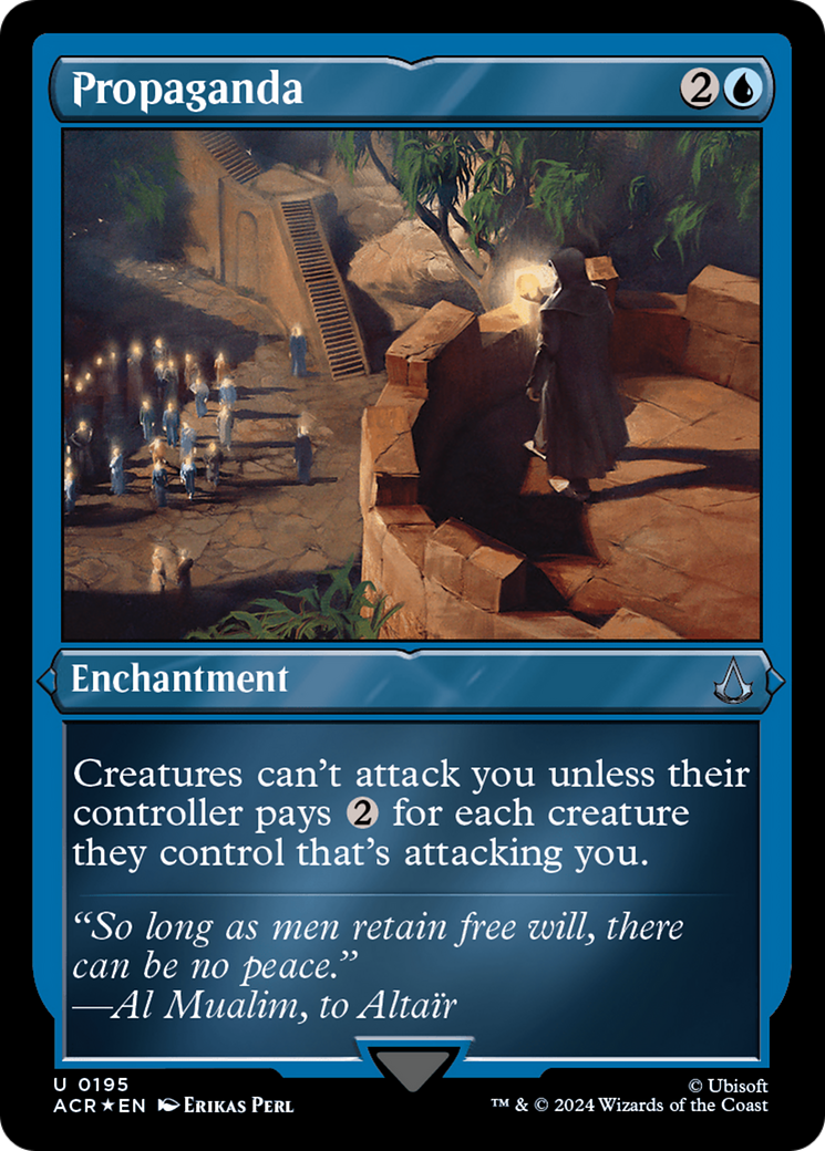 Image of Propaganda (ACR-195) - Assassin's Creed Etched Foil