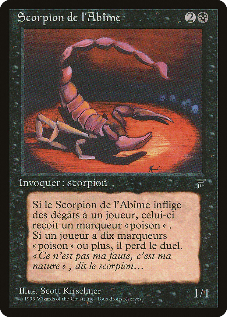 Image of Pit Scorpion (French) - 