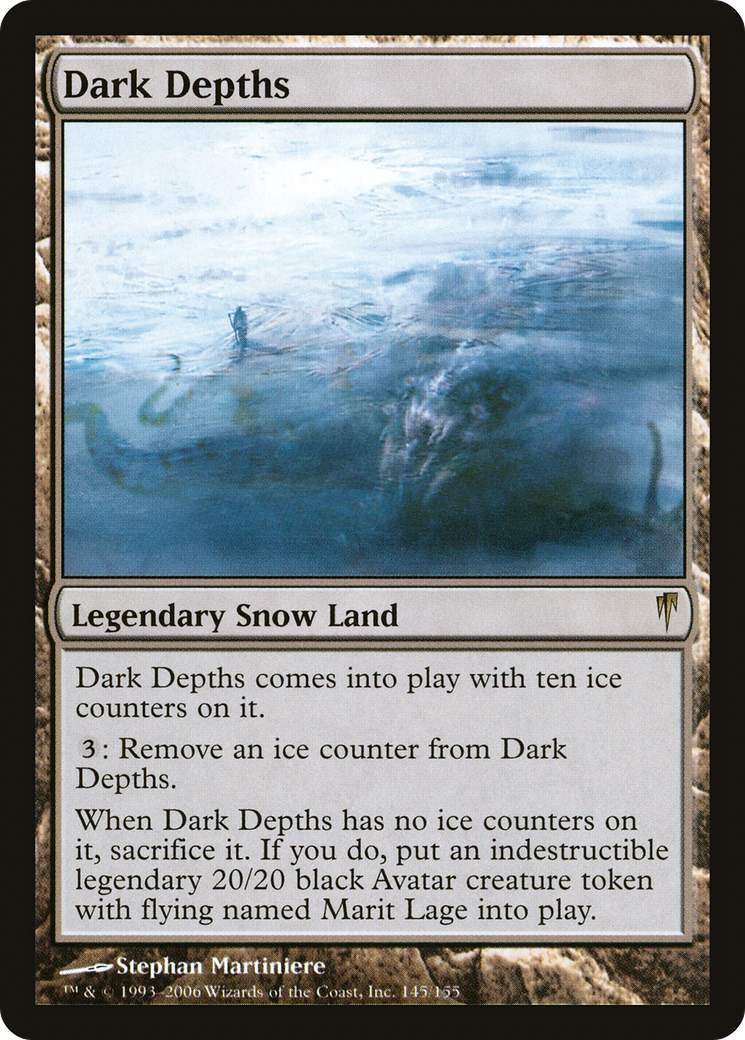 Image of Dark Depths (CSP-145) - Coldsnap Foil