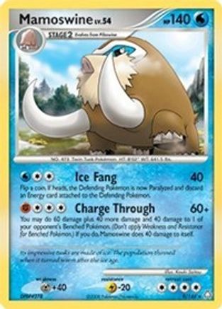 Image of Mamoswine 009/146  Deck Exclusives - Rare