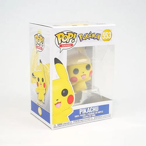 Image of 2025 Pokemon Pikachu Waving Funko Pop! Vinyl Figure #553